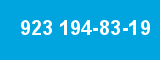 923 194-83-19